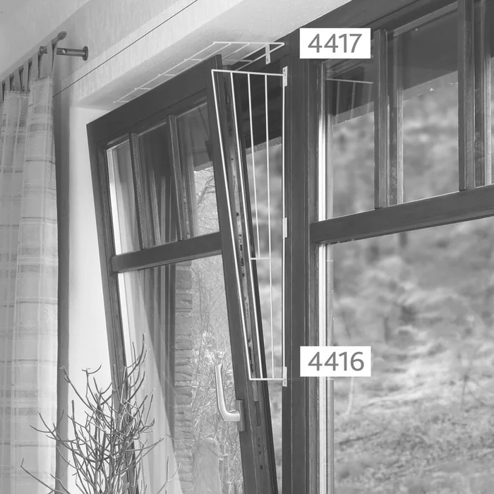 Termék főképe Ochranná mříž do boku okna, zkosená 62 x 8 / 16 cm