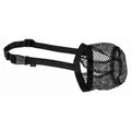 Védőpofa poliészter mesh S fekete, 18 cm