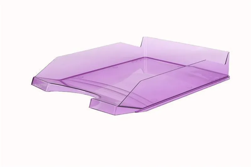 Termék főképe Odkladač, transparentní, fialový, plastový, VICTORIA
