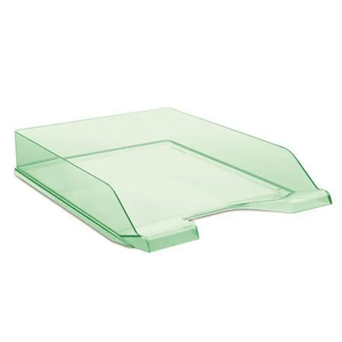 Termék főképe Odkladač, transparentní, zelený, plastový, DONAU