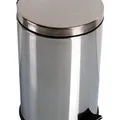 Következő termékkép Szemeteskuka, pedál, fém, 12 l, króm