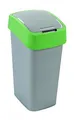 Hulladékgyűjtő, zöld/szürke, válogatott hulladéknak, 50 l, CURVER