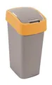 Hulladékgyűjtő, sárga/szürke, válogatott hulladékhoz, 50 l, CURVER