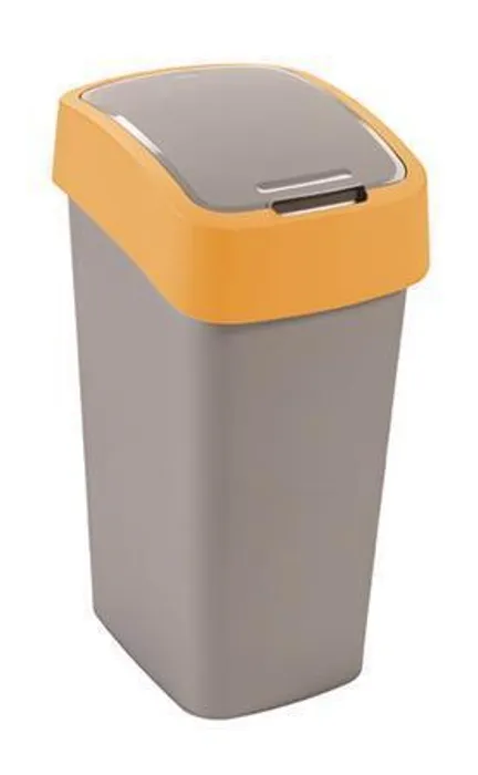 Termék főképe Odpadkový koš, žlutá/šedá, na tříděný odpad, 50 l, CURVER