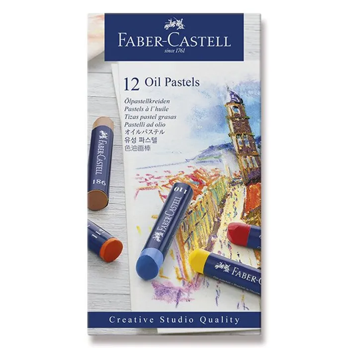 Termék főképe Olejové pastely Faber-Castell 127012 12 barev