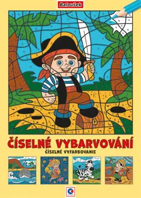 Kifestőkönyv A4 - Számszínezés