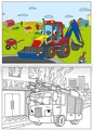 Következő termékkép Omalovánka - A4 - se samolepkami - Autíčka