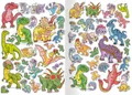 Következő termékkép Kifestőkönyv - A4 - matricákkal - Dinoszauruszok