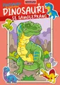 Kifestőkönyv - A4 - matricákkal - Dinoszauruszok