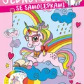 Következő termékkép Kifestőkönyv - A4 - matricákkal - Unikornisok