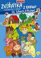 Kifestőkönyv - A4-es - matricákkal - Haszonállatok