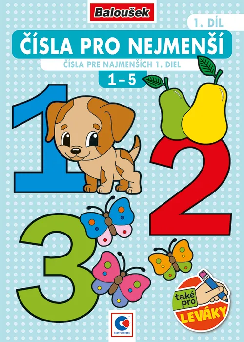 Termék főképe Omalovánka - A5 - Čísla pro nejmenší, 1. díl