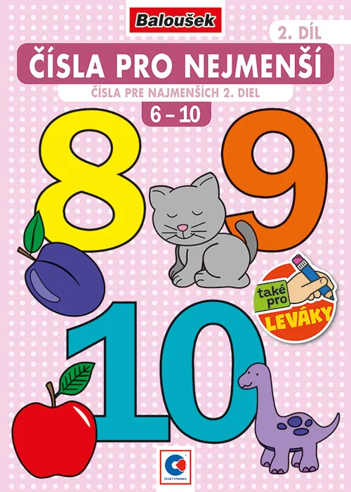 Termék főképe Omalovánka - A5 - Čísla pro nejmenší, 2. díl