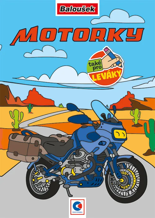 Termék főképe Omalovánka - A5 - Motorky