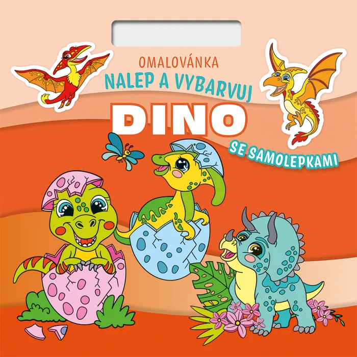Termék főképe Omalovánka Nalepuj a vybarvuj! Dino