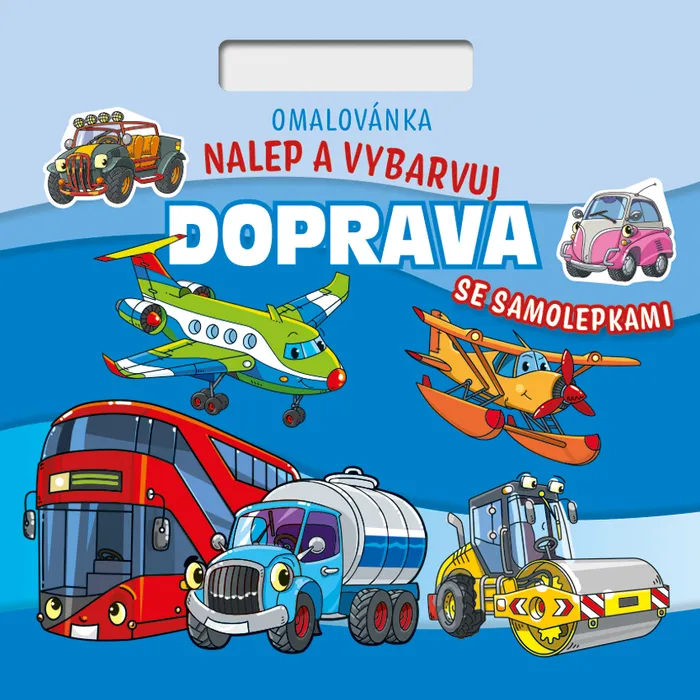 Termék főképe Omalovánka Nalepuj a vybarvuj! Doprava