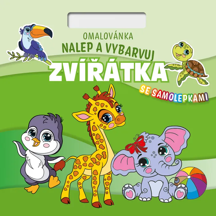 Termék főképe Omalovánka Nalepuj a vybarvuj! Zvířátka