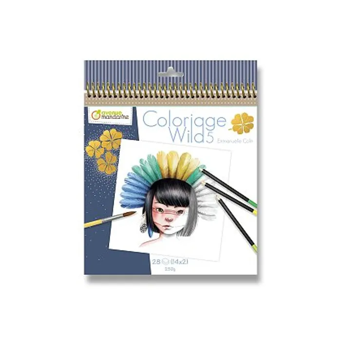 Termék főképe Omalovánky Avenue Mandarine Coloriage Wild - typ 5