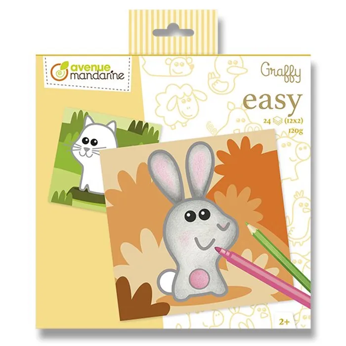 Termék főképe Omalovánky Avenue Mandarine Graffy Easy Farma