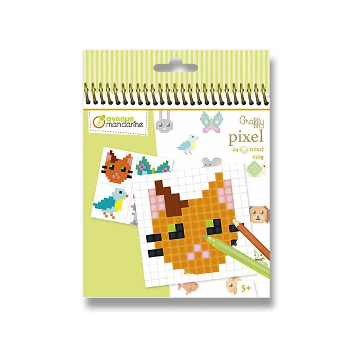 Termék főképe Omalovánky Avenue Mandarine Graffy Pixel Domácí zvířátka