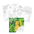 Avenue Mandarine Graffy Point Jungle színező oldalak