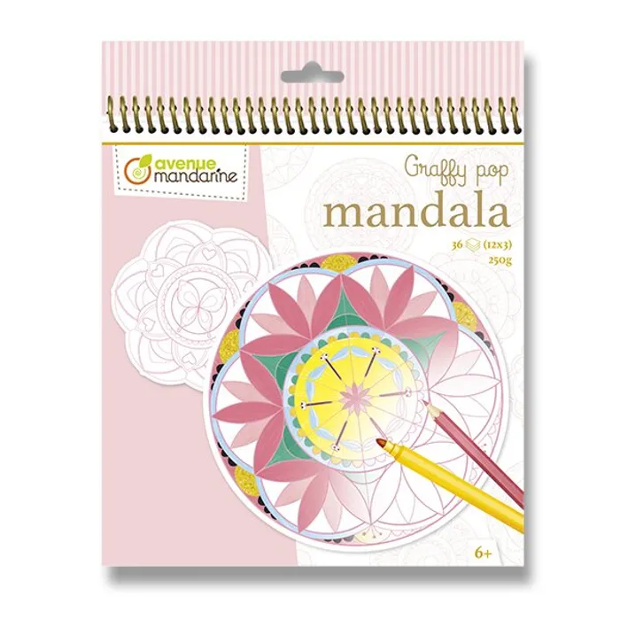 Termék főképe Omalovánky Avenue Mandarine Graffy Pop Mandala pro holky