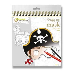 Avenue Mandarine Graffy Pop Mask színező oldalak fiúknak