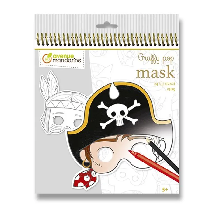 Termék főképe Omalovánky Avenue Mandarine Graffy Pop Mask pro kluky