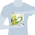 Következő termékkép Avenue Mandarine Graffy Pop Number Dinosaur színező oldalak
