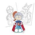 Következő termékkép Avenue Mandarine Graffy Puppet Dragons and Knights színező oldalak