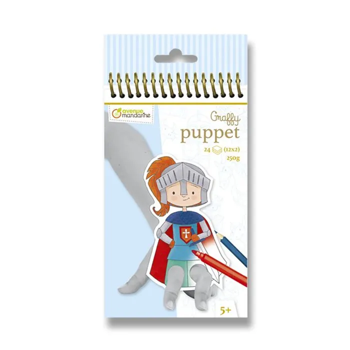 Termék főképe Omalovánky Avenue Mandarine Graffy Puppet Draci a rytíři