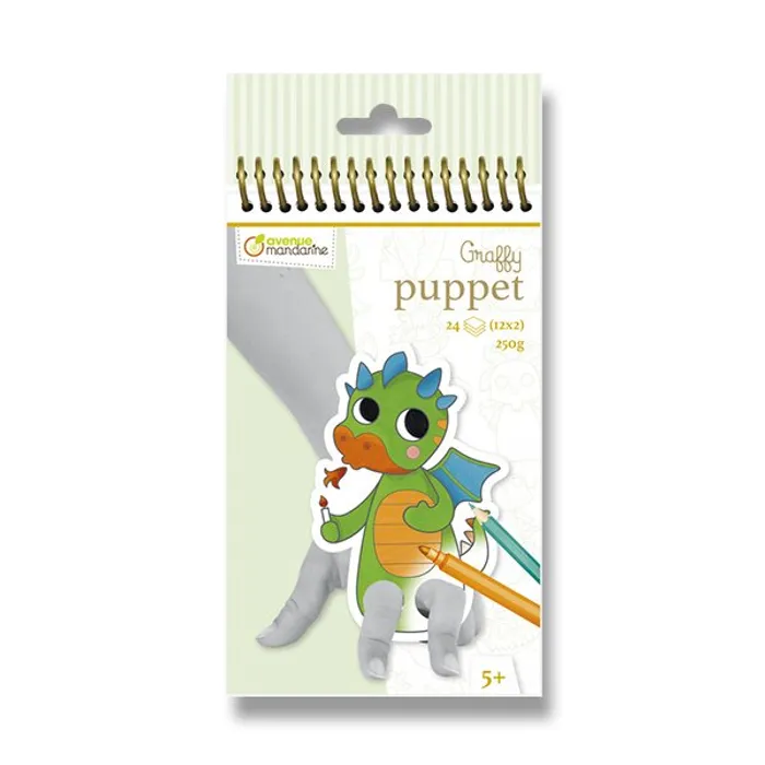 Termék főképe Omalovánky Avenue Mandarine Graffy Puppet Pohádková zvířátka