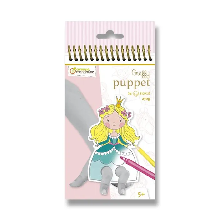 Termék főképe Omalovánky Avenue Mandarine Graffy Puppet Princezny