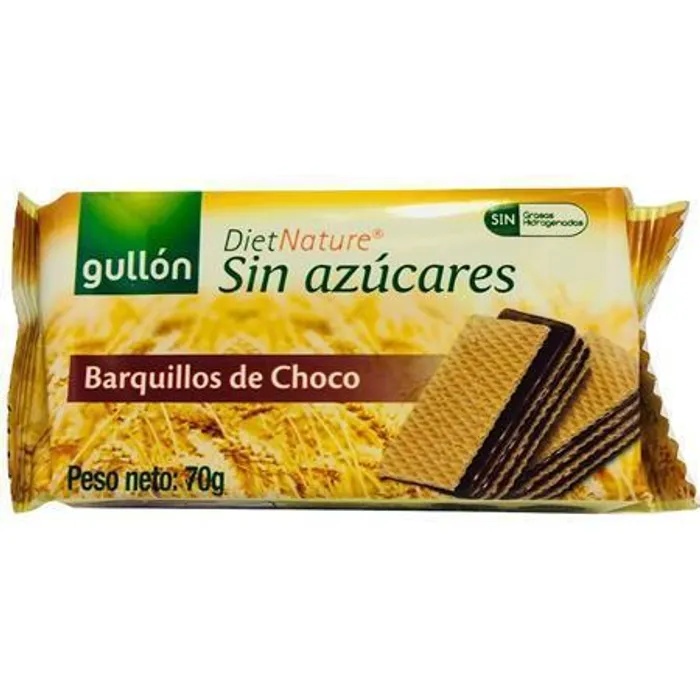 Termék főképe Oplatky, kakaová, bez cukru, 70 g, GULLÓN