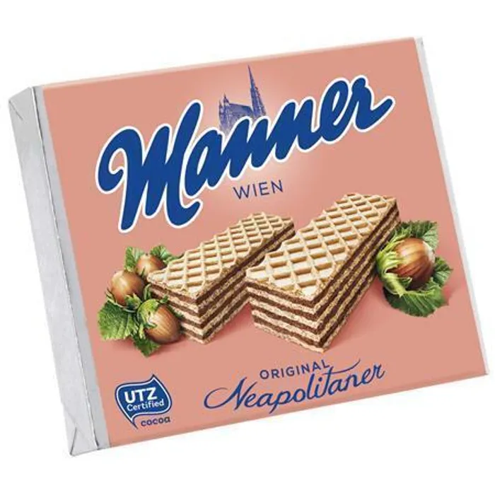 Termék főképe Oplatky "Manner Neapolitan", kakaové-oříškové, 75g