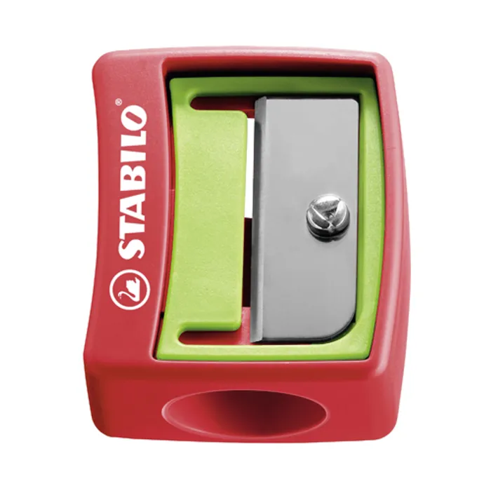 Termék főképe Ořezávátko STABILO woody 3 in 1 ořezávátko - na extra silné pastelky - červená/zelená