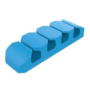 Kábelrendező, 4 kábelhez, 12mm átmérőjű, 3 db egy csomagban