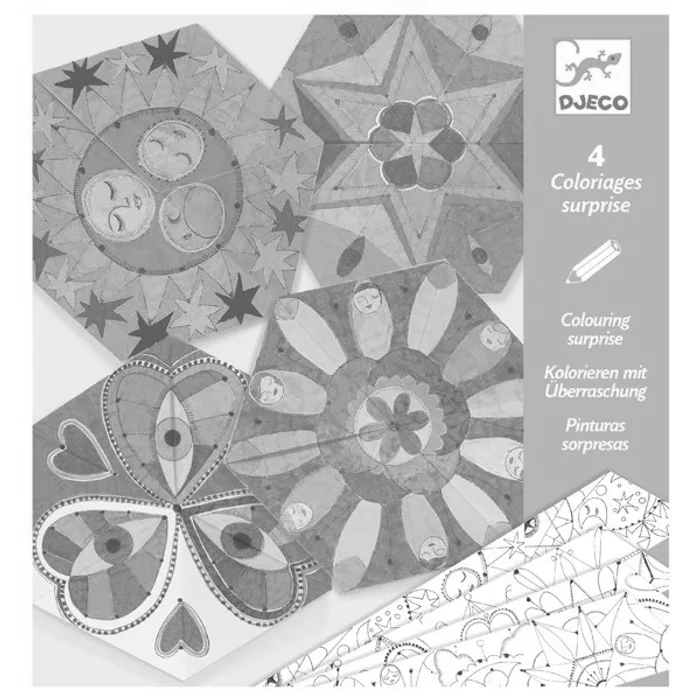 Termék főképe Origami skládačka Djeco Hvězdné mandaly