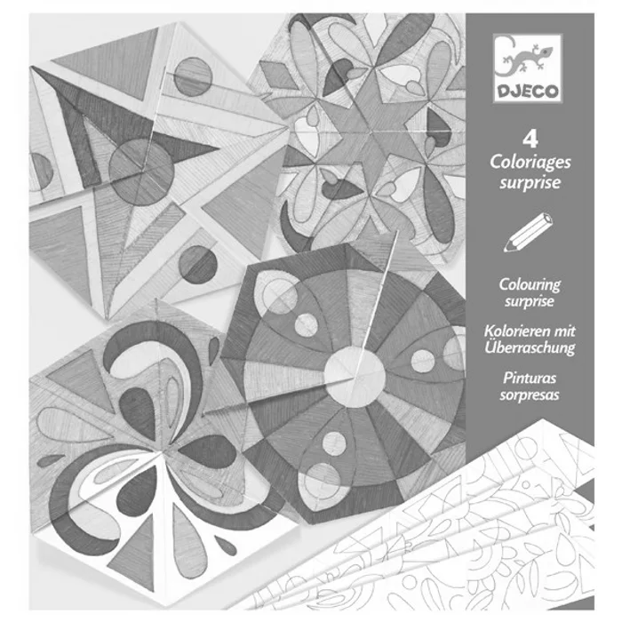Termék főképe Origami skládačka Djeco Růžicové mandaly