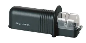 Késélező, FISKARS Essential, fekete