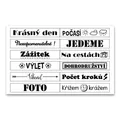 Következő termékkép Forgóbélyegző felirattal Aladine ROLL Stamp Utazási napló