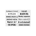Következő termékkép Otočné razítko s nápisy Aladine Roll' Stamp - Hodnoticí razítka