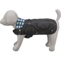 Következő termékkép Kültéri kabát ROUEN 2in1, bulldog szabású, fekete/kék XS: 32cm, mell: 38-64cm, nyak: 38-46cm
