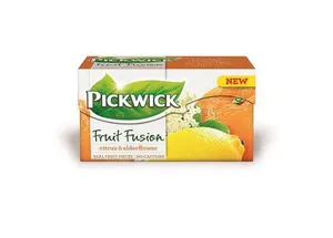 Gyümölcs tea, 20x2 g, PICKWICK, citrom - bodzavirág