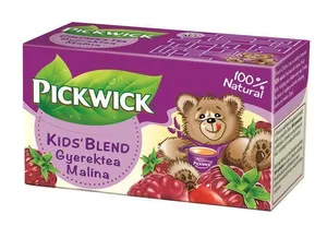 Gyümölcs tea Kid's Blend, málna, 20 x 1,5 g, PICKWICK