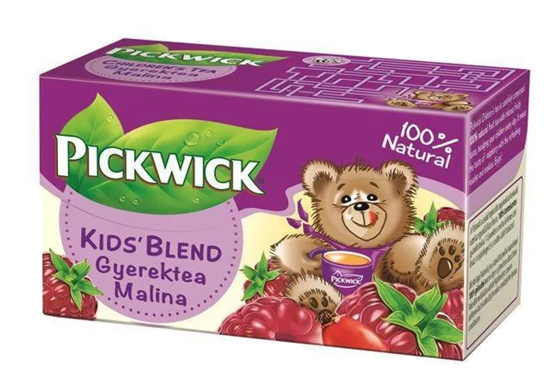 Termék főképe Ovocný čaj "Kid's Blend", malina, 20 x 1,5 g, PICKWICK