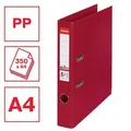 Karreszelő Standard, védő alsó szerelvények, bordó, 50 mm, A4, PP, ESSELTE
