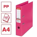 Karreszelő Standard, védő alsó szerelvények, lila (fukszia), 75 mm, A4, PP, ESSELTE