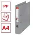 Karreszelő Standard, védő alsó szerelvények, szürke, 50 mm, A4, PP, ESSELTE