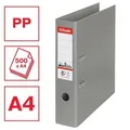 Karreszelő Standard, védő alsó szerelvények, szürke, 75 mm, A4, PP, ESSELTE
